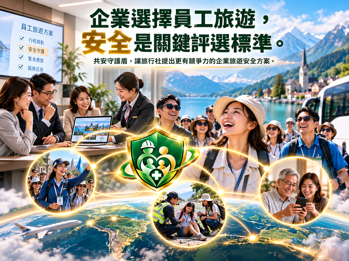 GS-14 共安守護盾主視覺