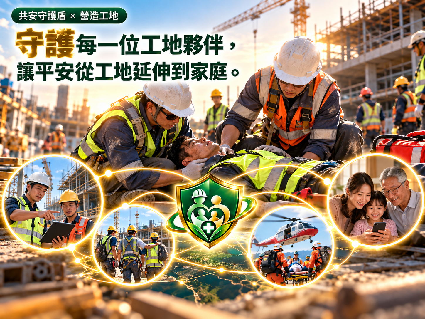 GS-15 共安守護盾主視覺